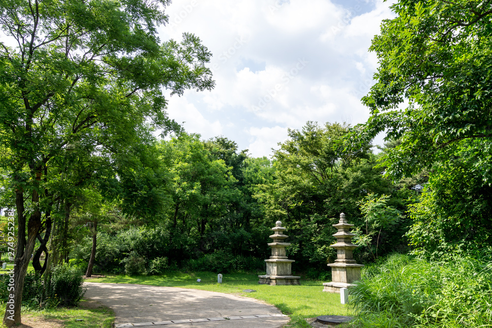 pagoda garden in seoul