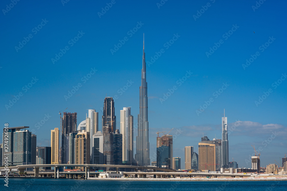 Dubai cityscapes at daytime