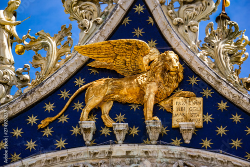 Lion of St Mark, symbol of ...