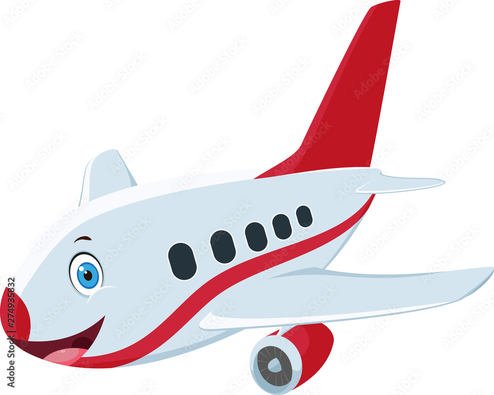 cute airplane cartoon illustration design cute airplane cartoon illustration design