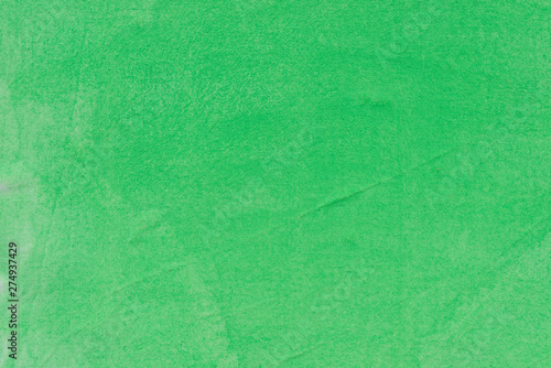 green painted textile background texture photo