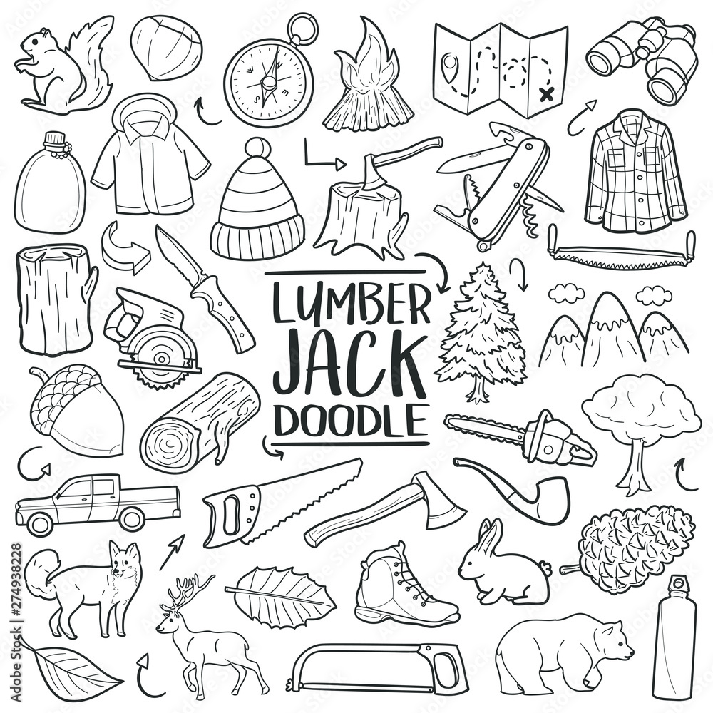 Lumberjack Forest Traditional Doodle Icons Sketch Hand Made Design VectorLumberjack Forest Traditional Doodle Icons Sketch Hand Made Design Vector Lumberjack Forest Traditional Doodle Icons Sketch Hand Made Design VectorLumberjack Forest Traditional Doodle Icons Sketch Hand Made Design Vector