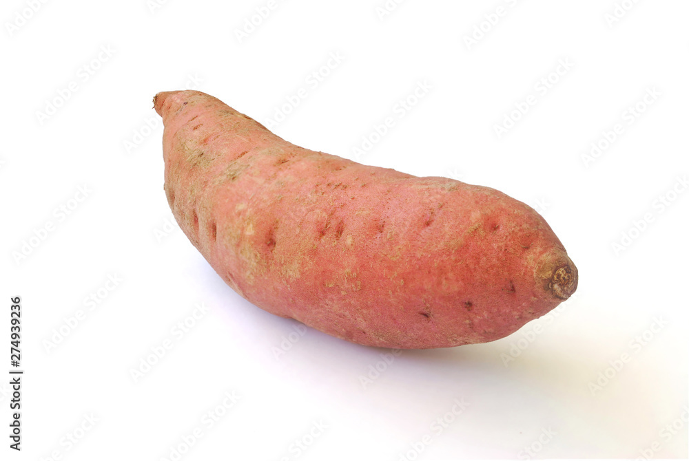 Sweet Potato on white background.(with Clipping Path). Sweet Potato on white background.(with Clipping Path).
