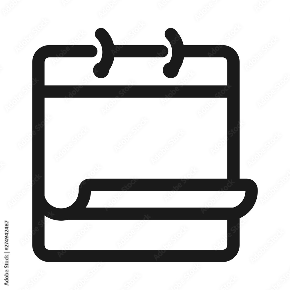 calendar - minimal line web icon. simple vector illustration. concept for infographic, website or app. calendar - minimal line web icon. simple vector illustration. concept for infographic, website or app.