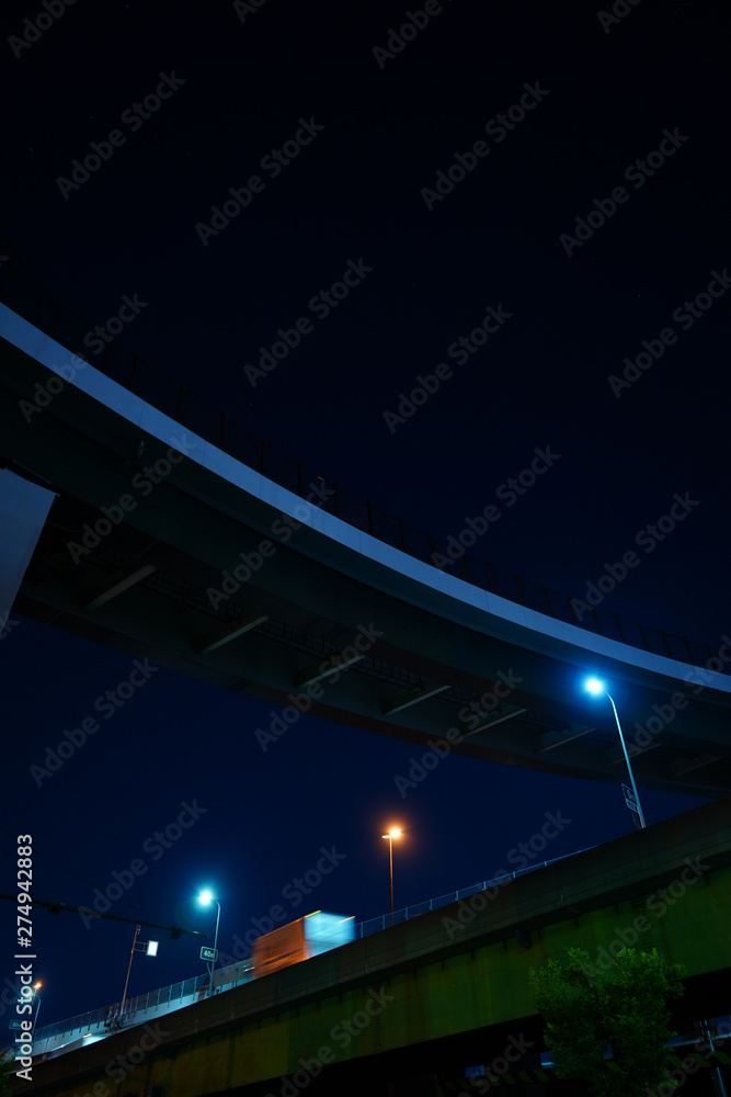 Fototapeta premium Traffic images・Osaka