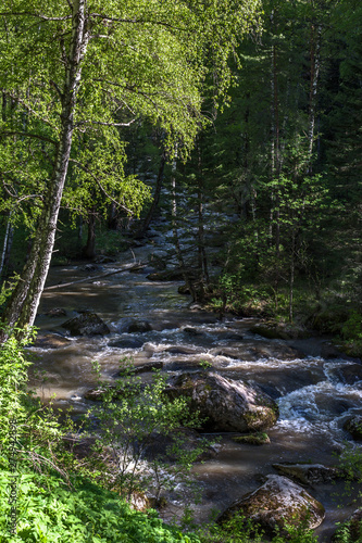 mountain river