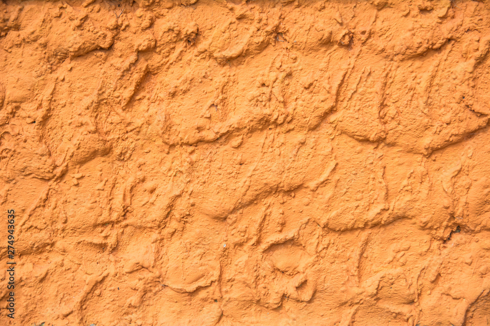 Fototapeta premium background texture concrete orange old wall
