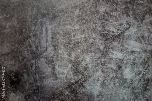 Texture old Dark gray concrete wall