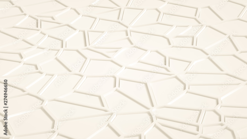 Abstract stone texture white background. 3d illustration, 3d rendering.