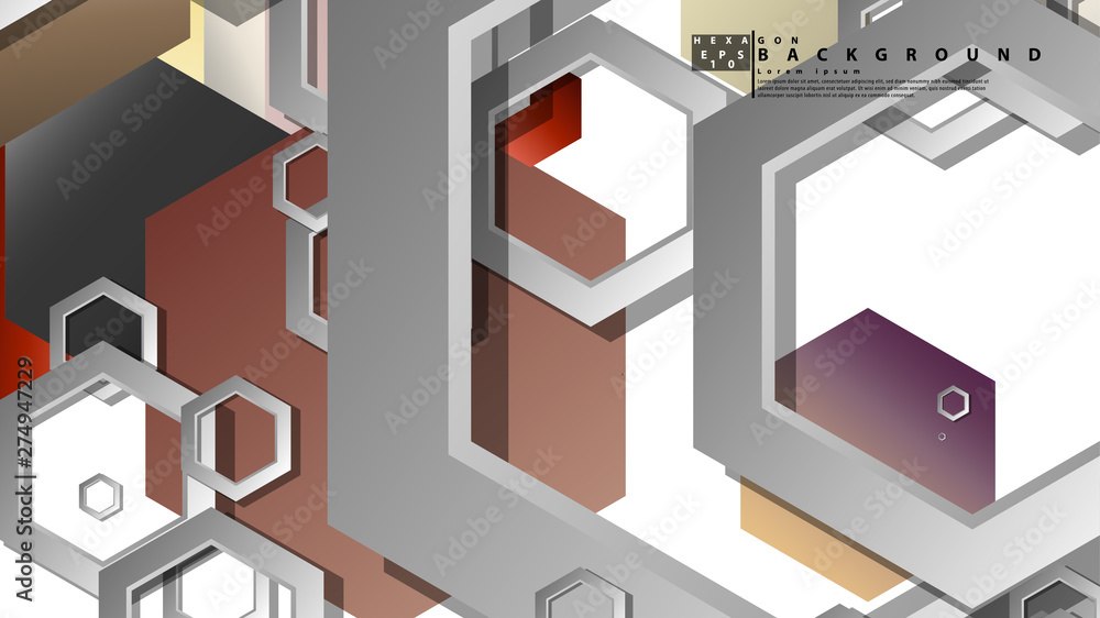 Modern geometric abstract vector templates stone and brick color compositions. Vector illustration Modern geometric abstract vector templates stone and brick color compositions. Vector illustration