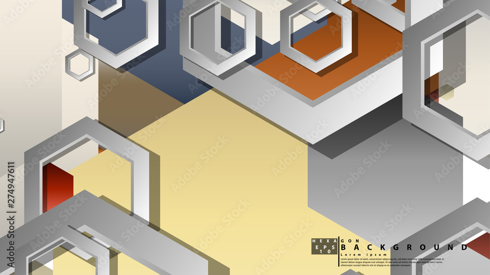 Modern geometric abstract vector templates stone and brick color compositions. Vector illustration Modern geometric abstract vector templates stone and brick color compositions. Vector illustration