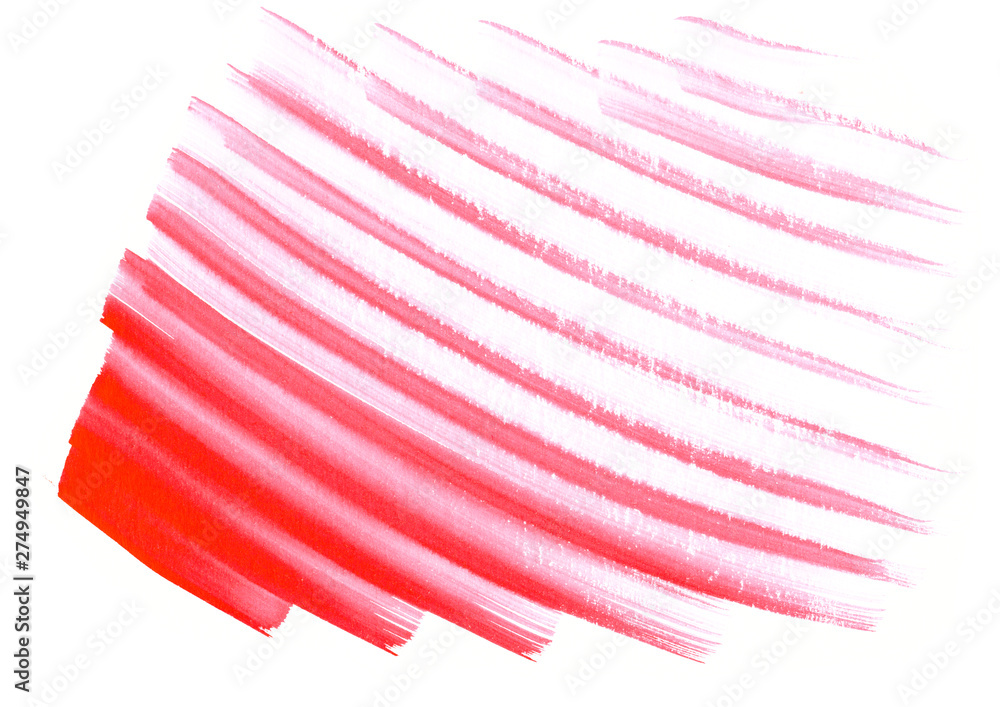 red watercolor abstract strokes on a white background red watercolor abstract strokes on a white background