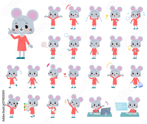 animal mouse girl