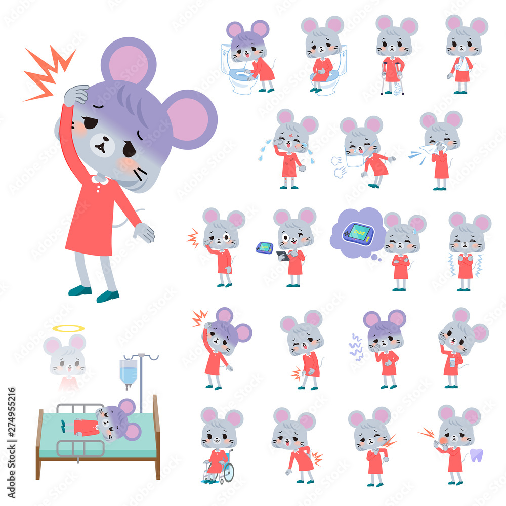animal mouse girl animal mouse girl