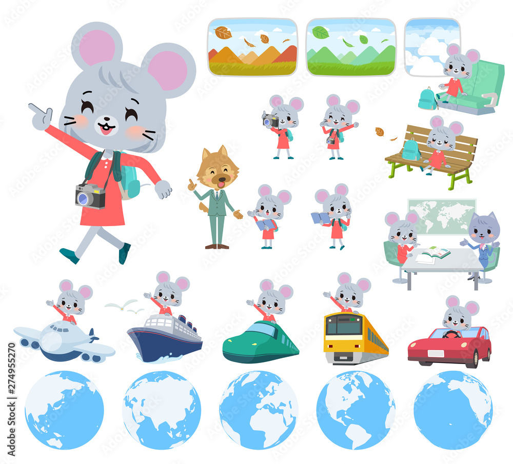 animal mouse girl animal mouse girl