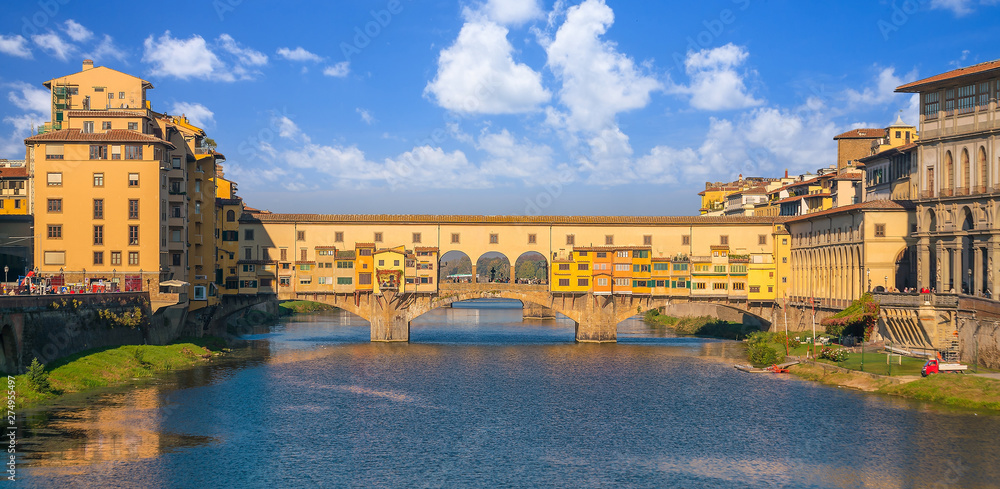 Ponte Vecchio over the Arno River in Florence