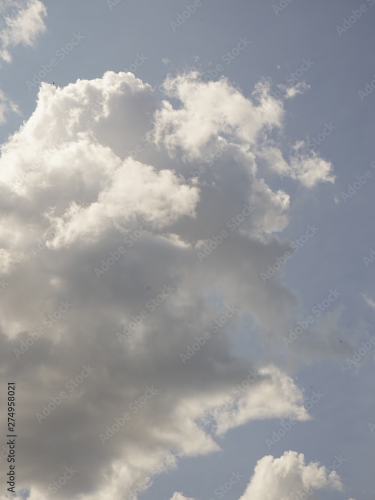 Obraz premium White Puffy Clouds