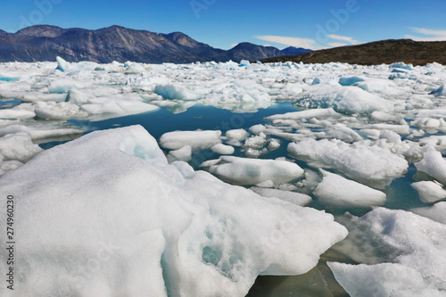 Wallpaper Mural Glacier landscape Greenland, beautiful Nuuk fjord Torontodigital.ca