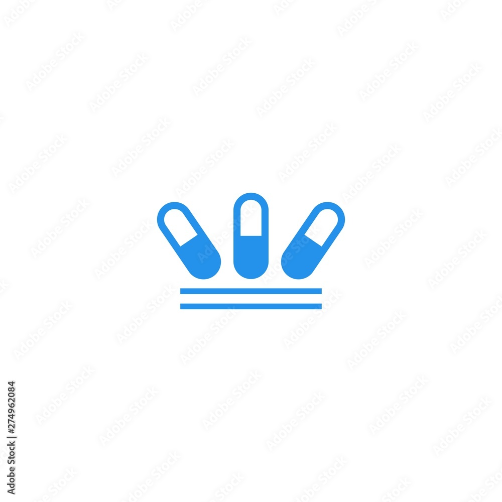 pill king crown logo vector icon illustration pill king crown logo vector icon illustration