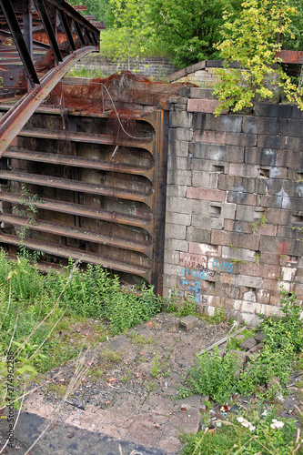 Peter's dock in Kronstadt, Russia