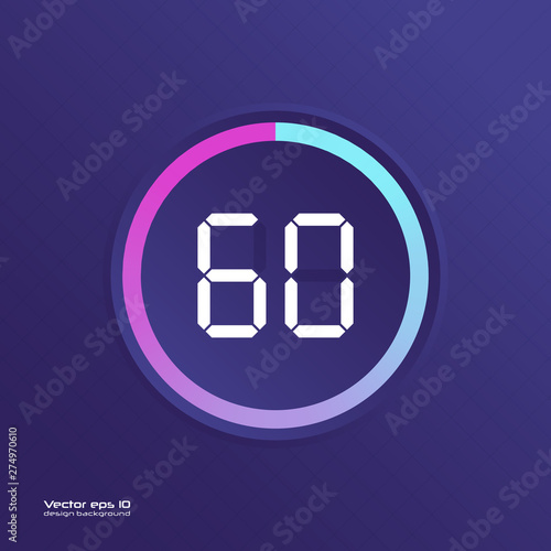 Stopwatch vector icon