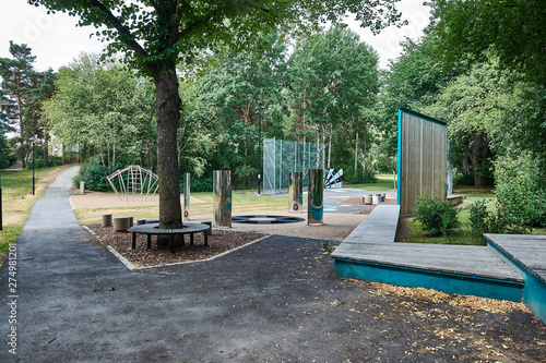 Storsjöparken a playground in Årsta Stockolm open for everyone photo