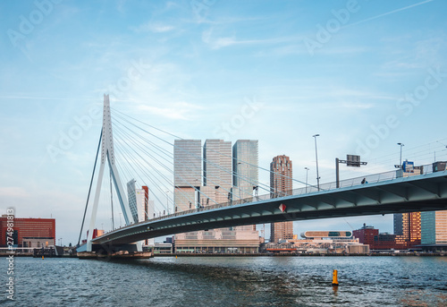 Obraz na płótnie Rotterdam, Netherlands w salonie