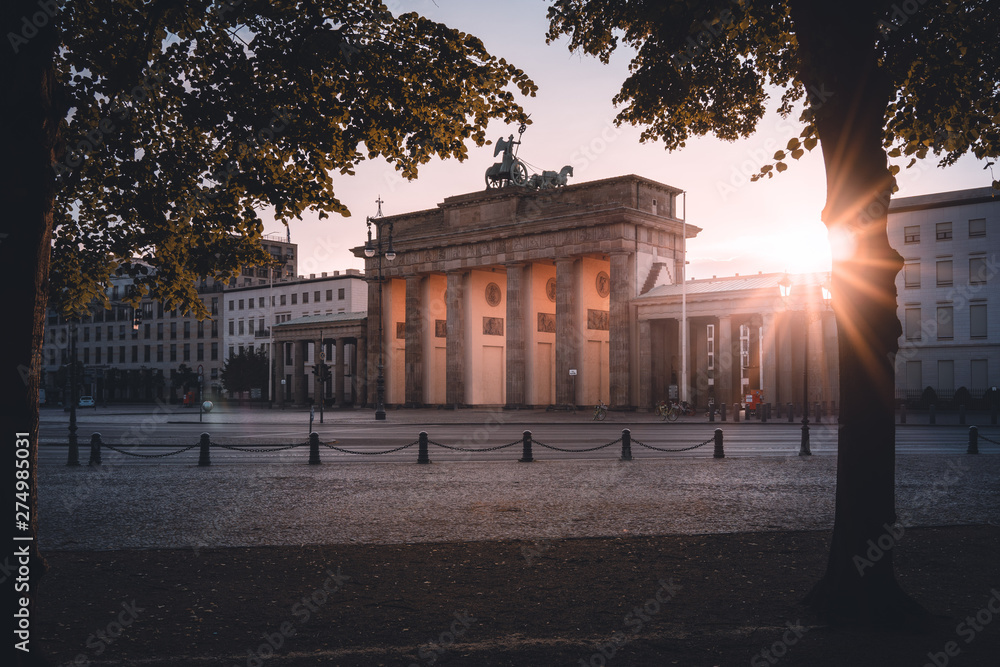 Obraz premium Brandenburger Tor