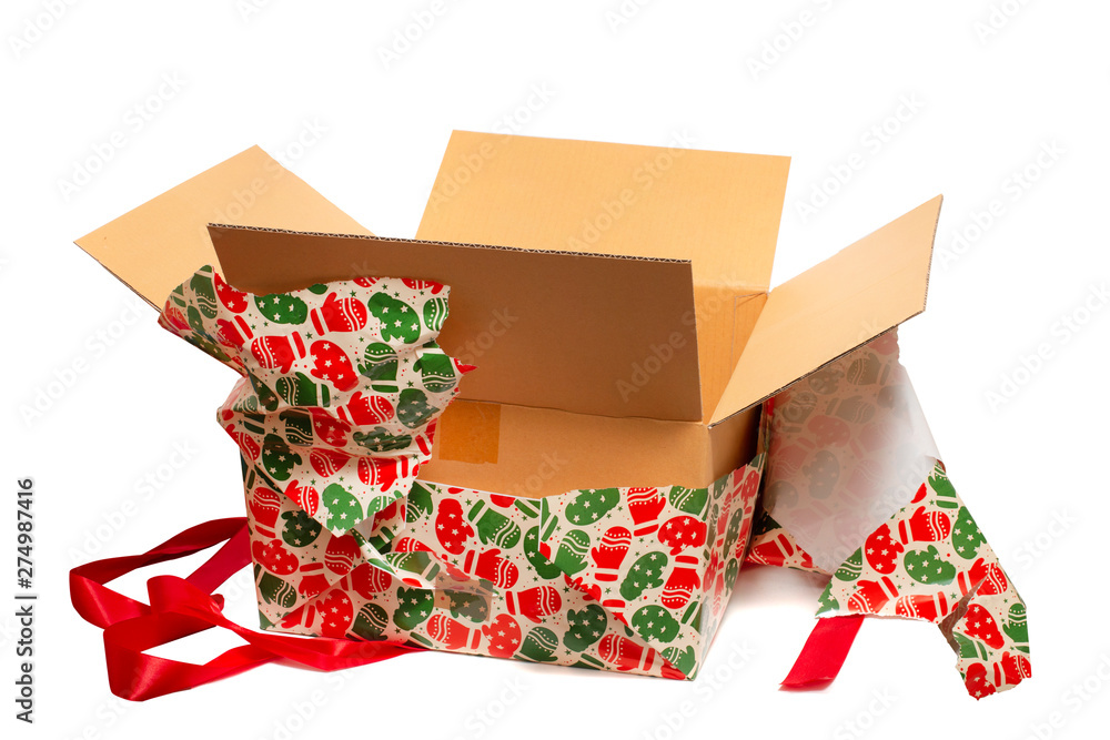 Εκτύπωση καμβά Beatifully wrapped present