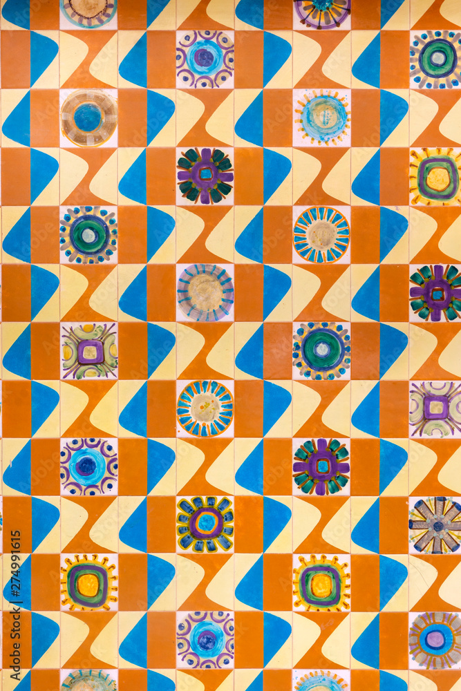 Fototapeta premium portuguese azulejo tiles