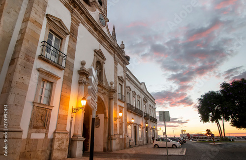 Main entrance to historical downtown
