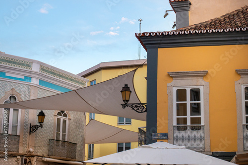 Fotografie Typical street of Faro city