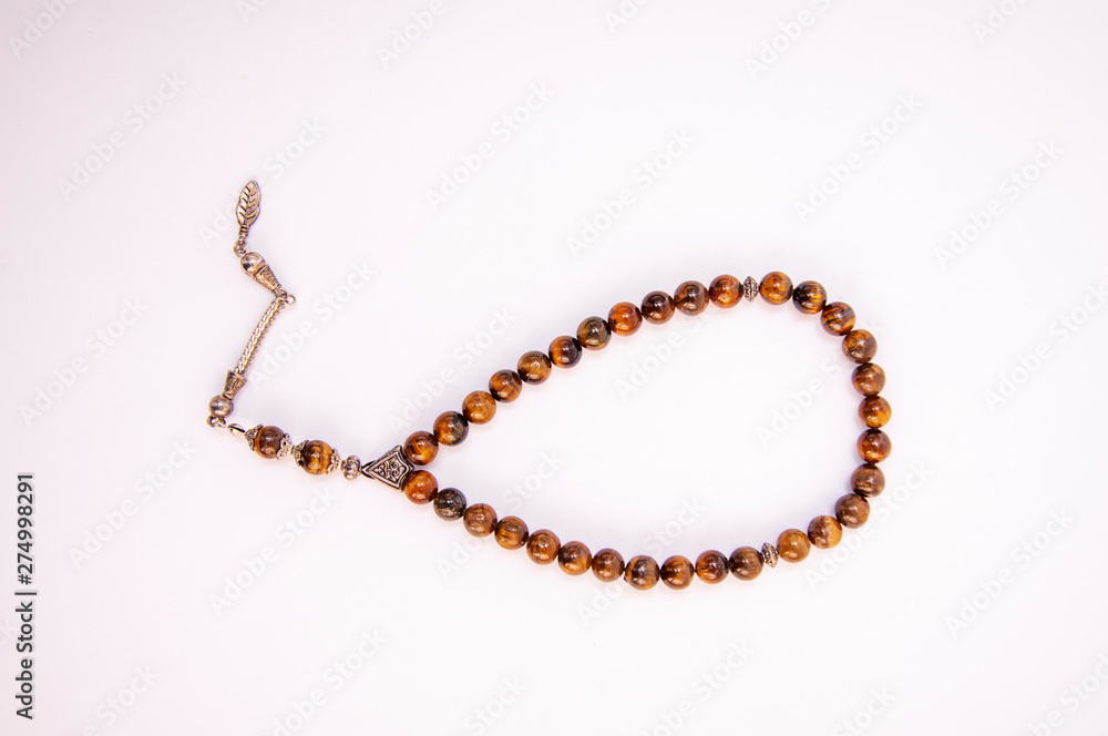 Rosary on white background rosary Rosary on white background rosary