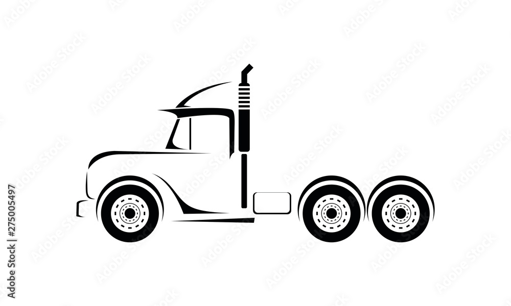 Truck vector