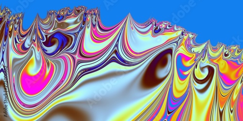 Wallpaper. Portrait of mathematical abstraction