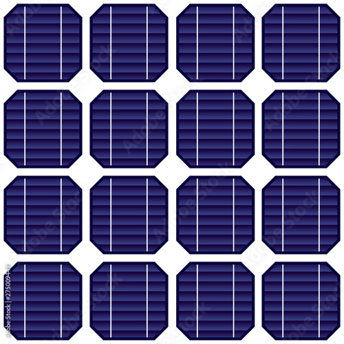 solar panel cell grid array vector graphic illustration pattern texture