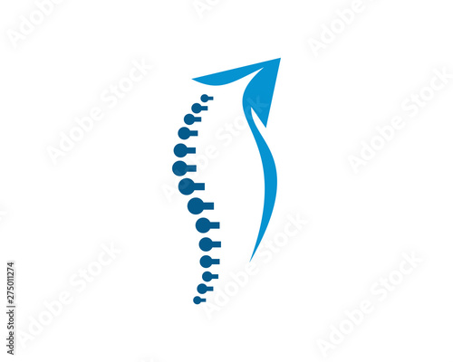 Spine arrow logo