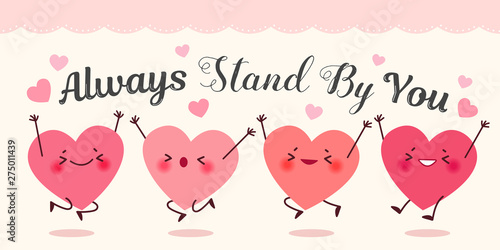 cute cartoon hearts