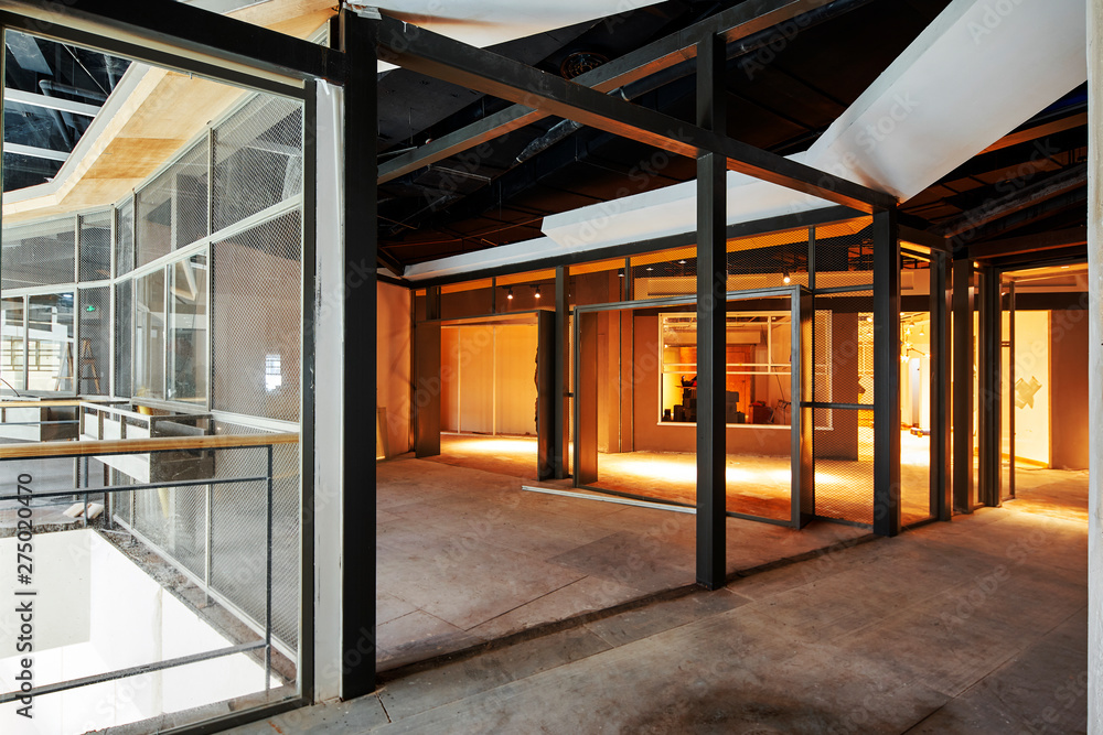 Obraz premium Indoor scene map being built