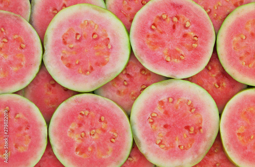 Ripe guava background photo