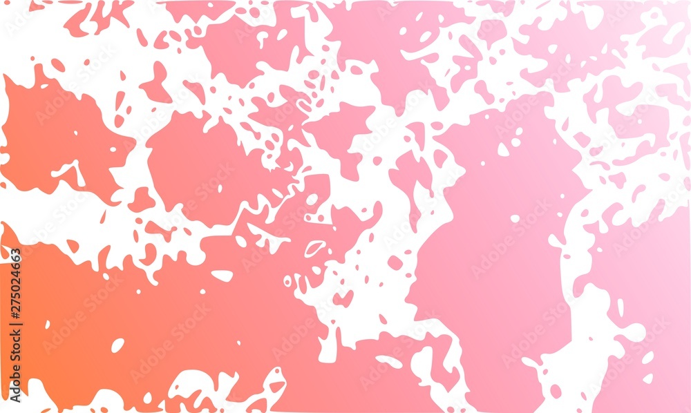 Obraz premium Abstract Color Gradient Background Orange Pink