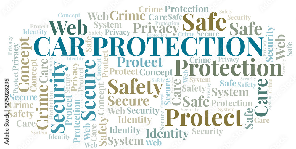 Car Protection word cloud. Wordcloud made with text only. Car Protection word cloud. Wordcloud made with text only.