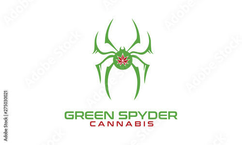 Spider logo and symbols template icons