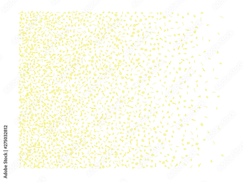 Egypt signs, hand drawn confetti abstract. Egypt signs, hand drawn confetti abstract.