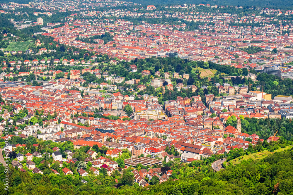 Stuttgart top view
