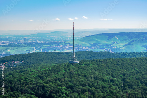 Stuttgart communication tower