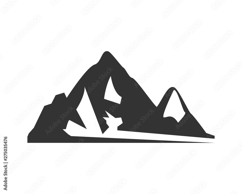 Mountain Logo icon Business Template Vector Mountain Logo icon Business Template Vector