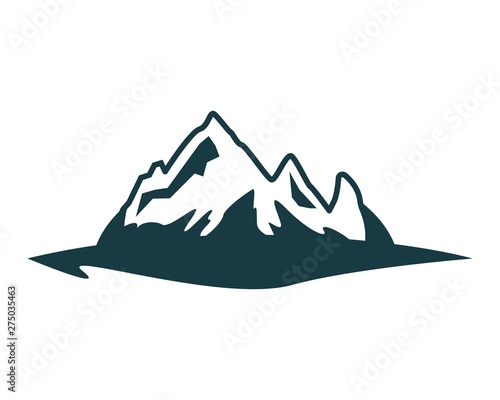 Mountain Logo icon Business Template Vector