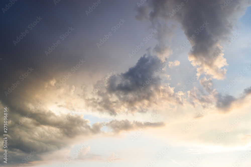 Natural sky background, beautiful color