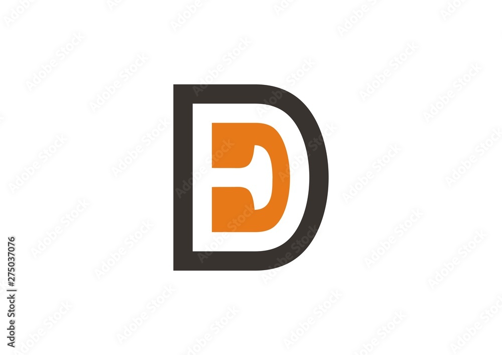 The initial logos E and D are simple and easily understood by viewers The initial logos E and D are simple and easily understood by viewers